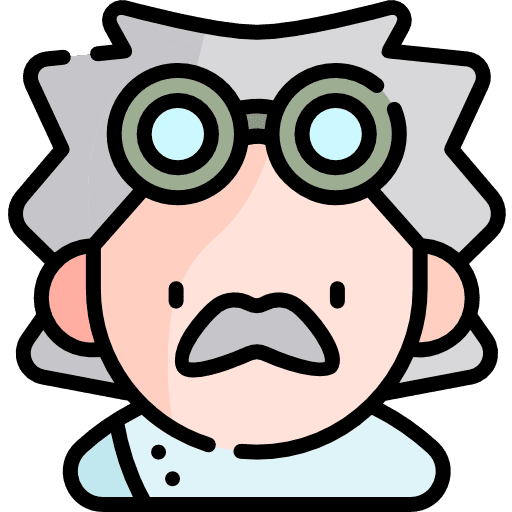 Scientist avatar halloween costume icon