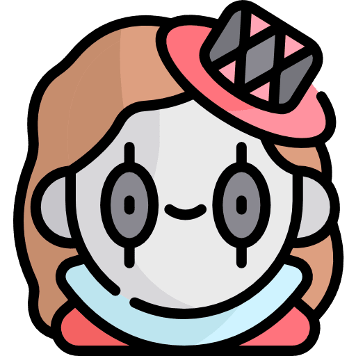 Harlequin profile clown halloween icon