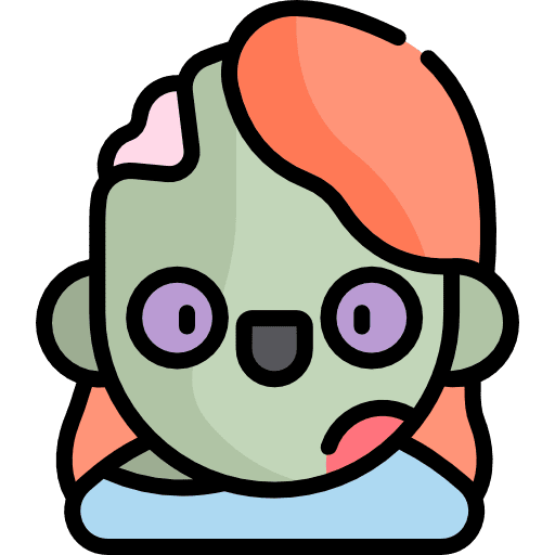 Zombie zombie user horror icon