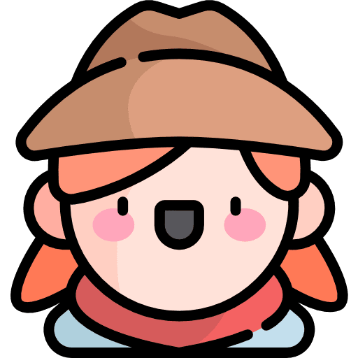 Cowboy character halloween bandit icon