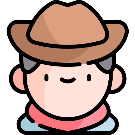 Cowboy profile bandit user icon