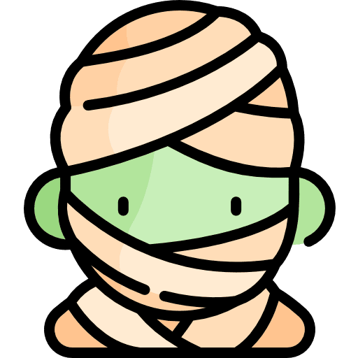 Mummy profile fear character icon