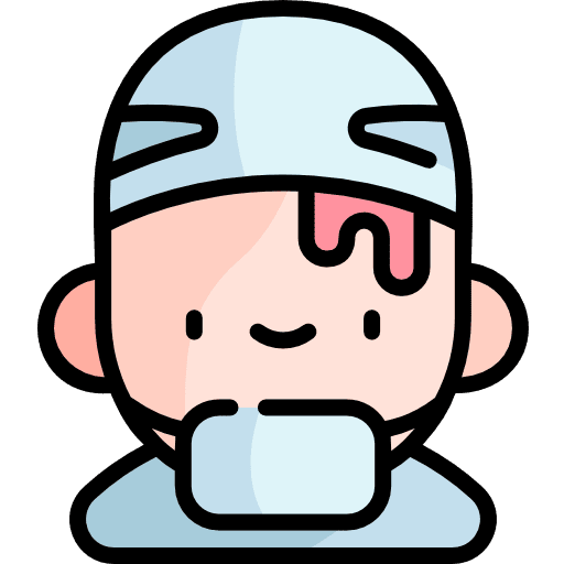 Nurse illness party halloween icon