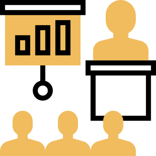 Meeting meeting businessmen session icon