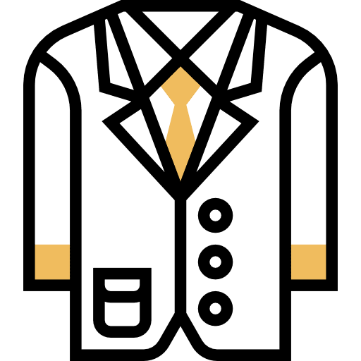 Suit fashion people business suit icon