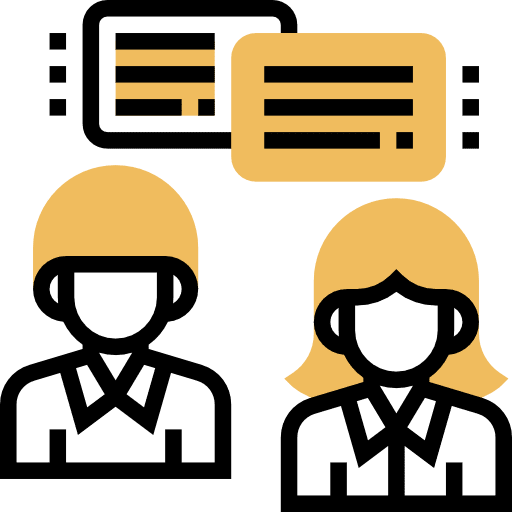 Service speech bubble support customer service icon