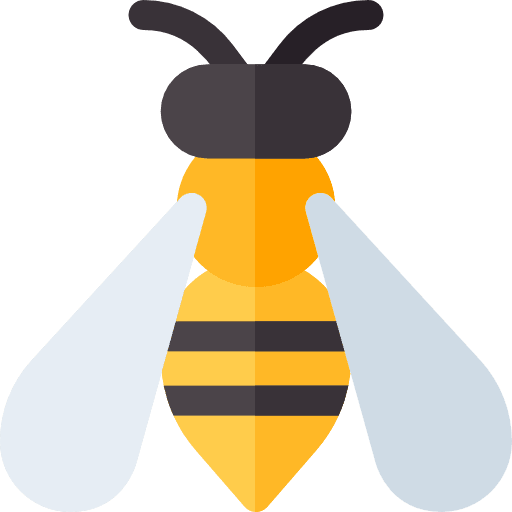 Wasp insect entomology animals icon