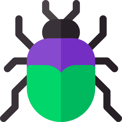 Bug animals entomology insect icon