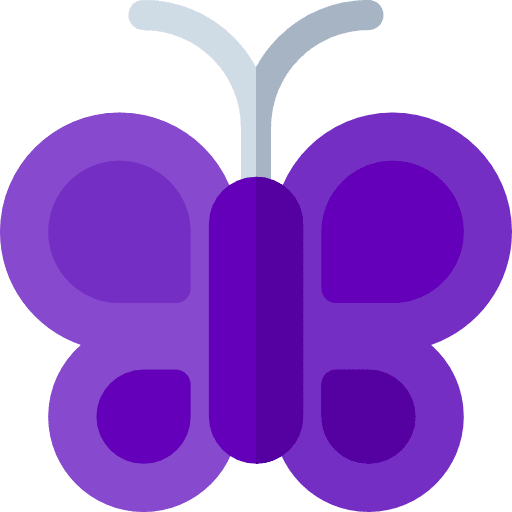 Butterfly insect animals entomology icon