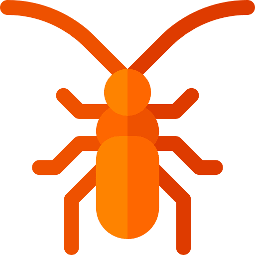 Cockroach animals cockroach bug icon