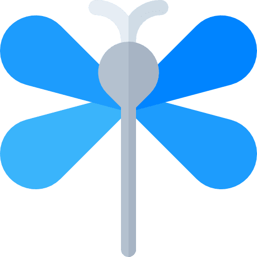 Dragonfly insect animals bug icon