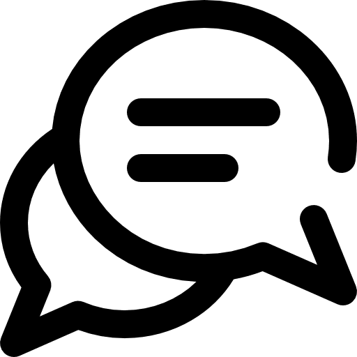 Bubble speak google talk bubble chatting icon