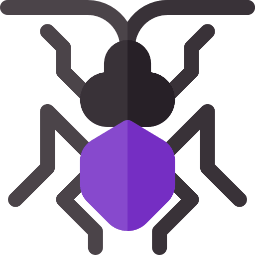 Bug bug insect animals icon