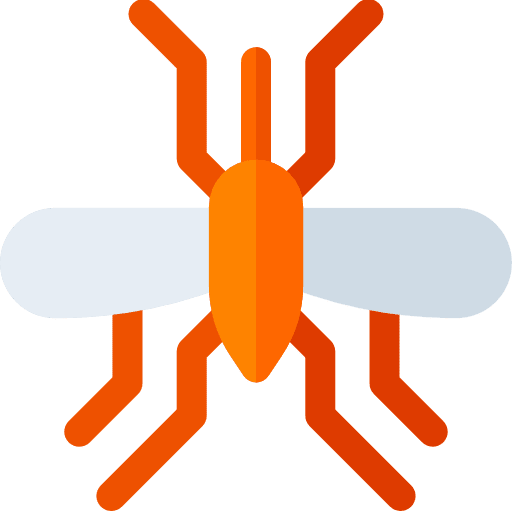 Mosquito entomology animals bug icon