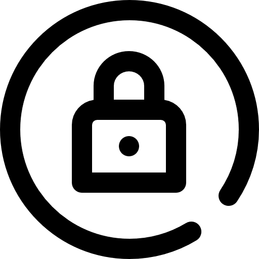 Private closed private communications icon