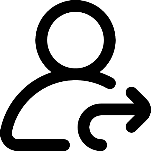 Refer refer person reference icon