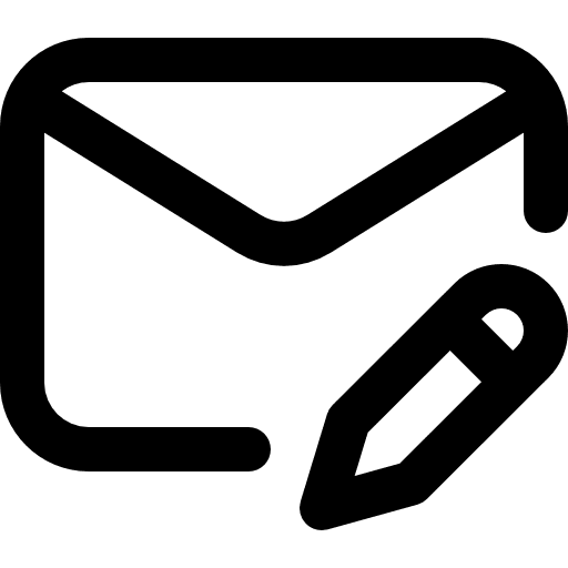 Message interface pen message icon