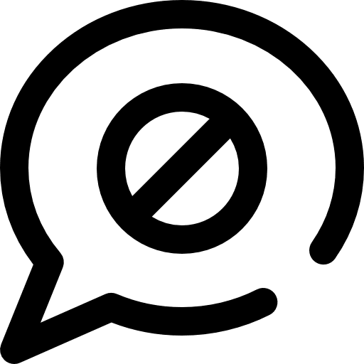 Block chat block chat block speech bubble icon