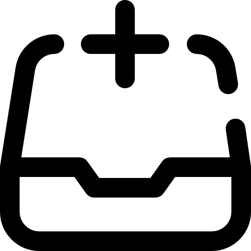 Inbox communications add multimedia option icon