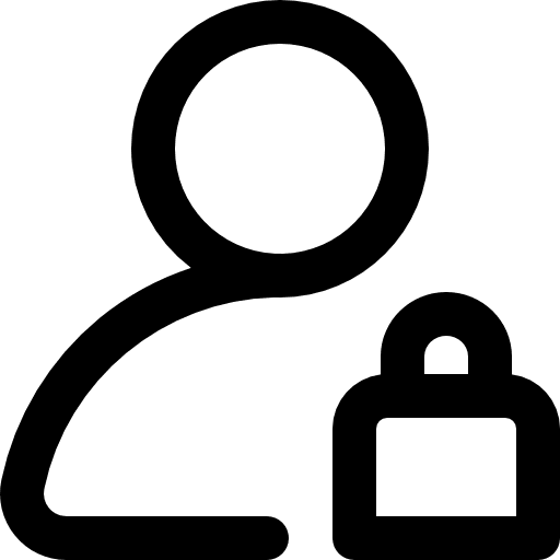 Block user people block multimedia icon