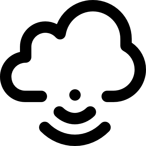Cloud communications wireless interface icon