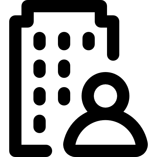 Job entity buildings people icon
