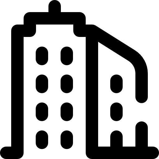 Buildings commercial building business urban icon