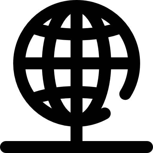 Worldwide earth globe internet worldwide icon