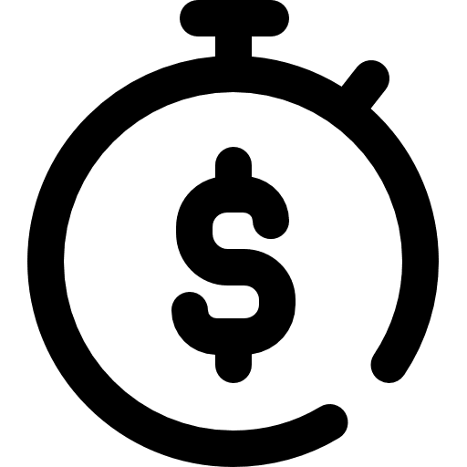 Stopwatch wait interface stopwatch icon