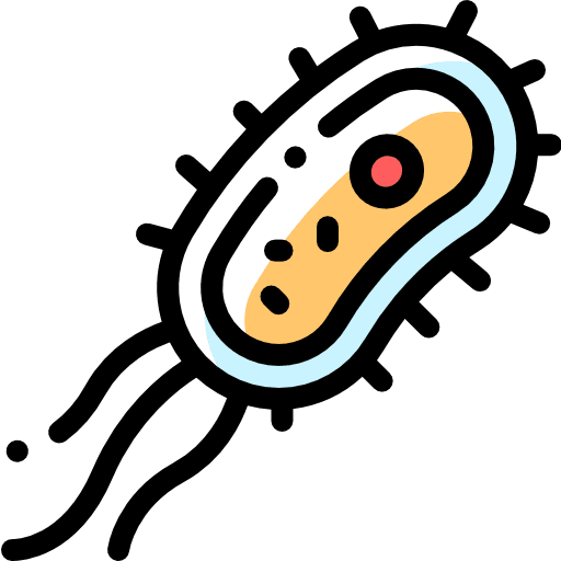 Bacteria healthcare and medical medical scientific icon