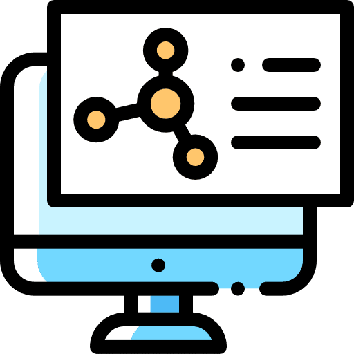 Technology computer technology structure icon