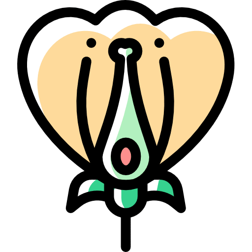 Flower botanical nature blossom icon