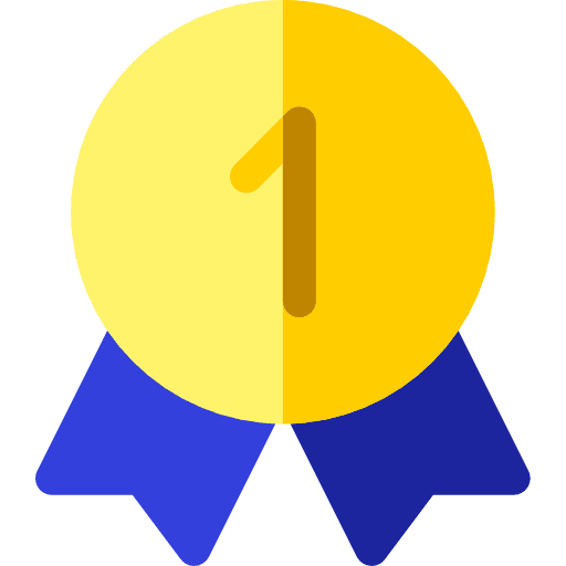 Best sports medal winner icon