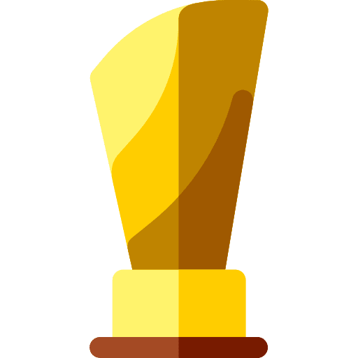 Trophy cup quality best icon