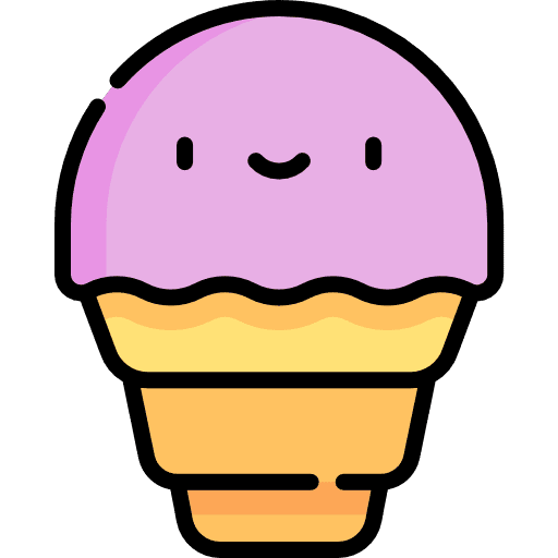 Ice cream tasty dessert delicious icon