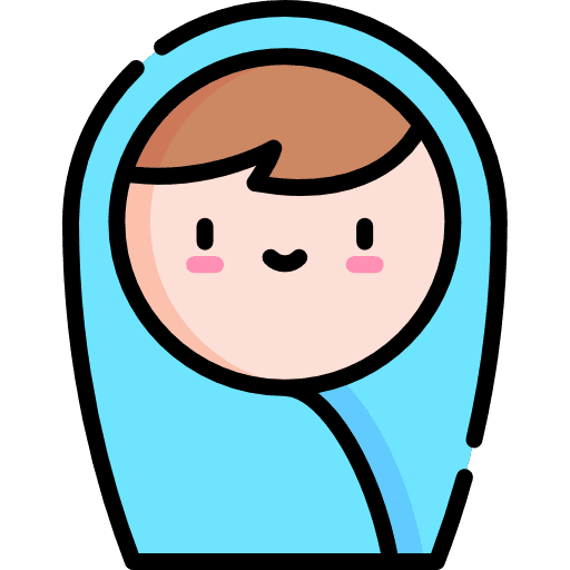 Baby child children boy icon