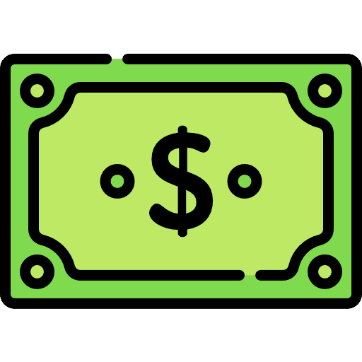 Money business banknote business and finance icon