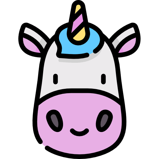 Unicorn fantasy animals unicorn icon