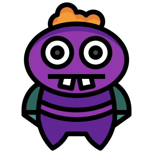 Monster folklore character monster icon