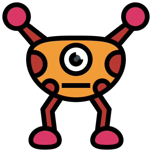 Monster legend monster fairy tale icon