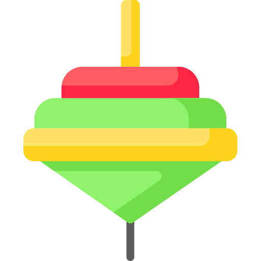 Spinner toy spinner baby toy icon