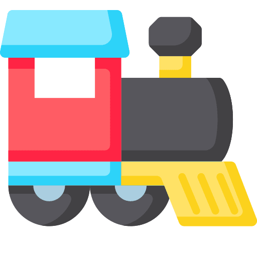 Train train railroad transportation icon