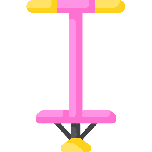 Pogo game jumping children icon
