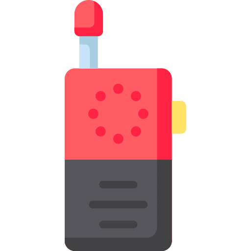 Walkie talkie communications walkie talkie radio icon