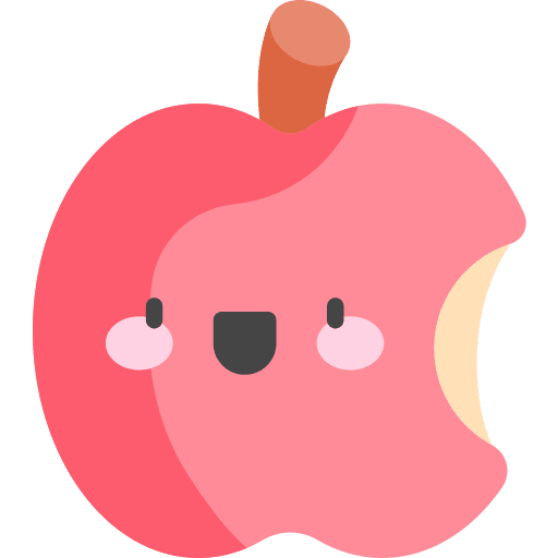 Apple fruit diet food and restaurant icon
