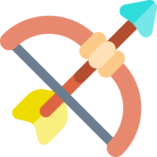 Arc cultures weapon archery icon