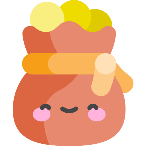 Money bag profit currency dollar icon