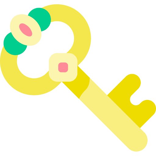 Key passkey door key key icon