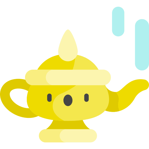 Magic lamp magic genius magic lamp icon