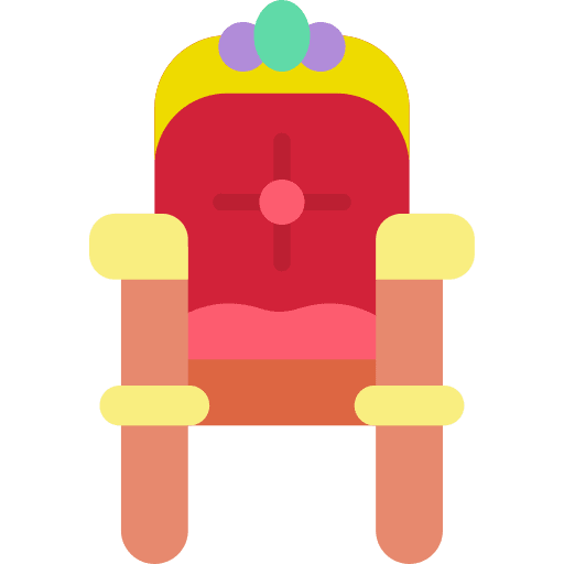 Throne royalty cultures aristocracy icon